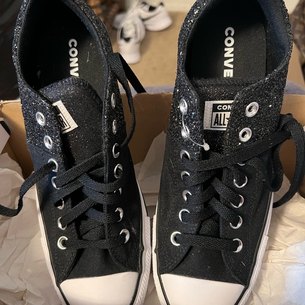 Women's Converse shoes.